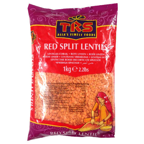 TRS RED SPLIT LENTILS - 1KG