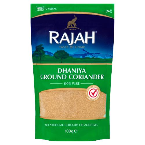 RAJAH DHANIYA GROUND CORIANDER - 100G