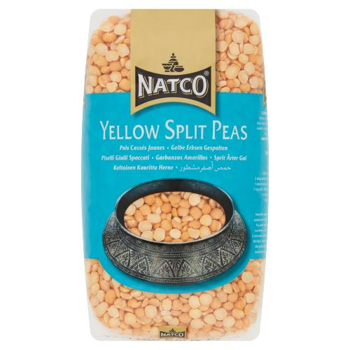 NATCO YELLOW SPLIT PEAS - 1KG
