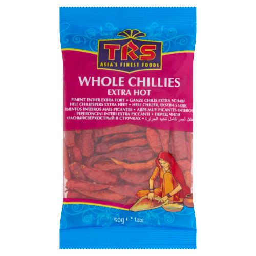 TRS WHOLE CHILLIES EXTRA HOT - 50G