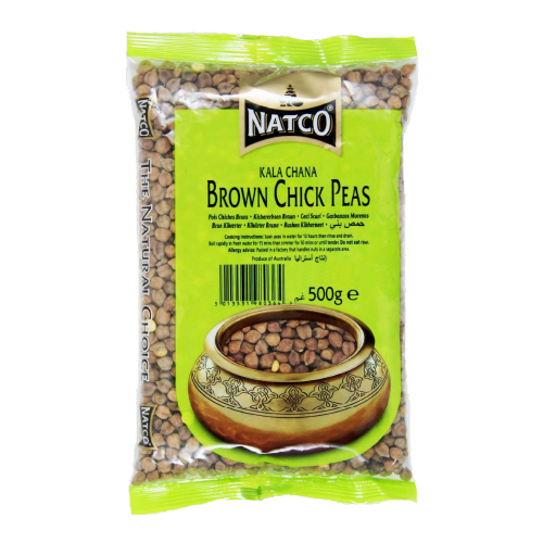 NATCO BROWN CHICK PEAS - 500G