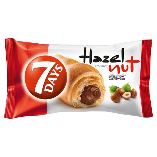 7 DAYS HAZELNUT CROISSANT - 60G - 7 DAYS