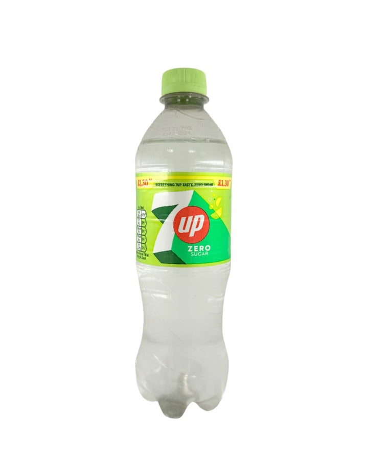 7 UP ZERO SUGAR - 500ML - 7UP