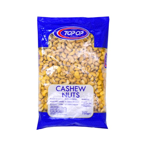 TOP-OP CASHEW NUTS - 750G