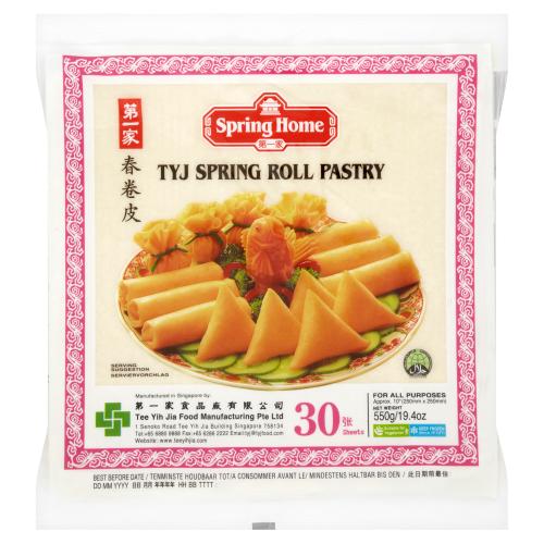 SPRING HOME TYJ SPRING ROLL PASTRY - 550G