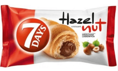 7DAYS HAZELNUT MAX CROSSIANT - 80G - 7 DAYS