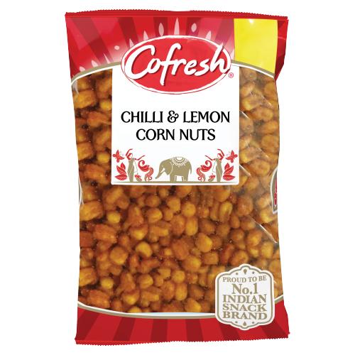 COFRESH CHILLI & LEMON CORN NUTS - 350G