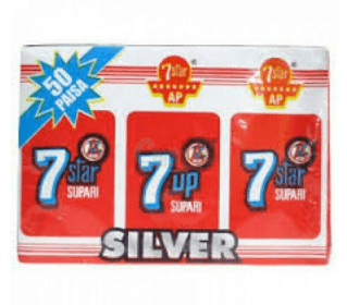 7UP SUPARI SILVER - 24PIECES - 7UP SUPARI