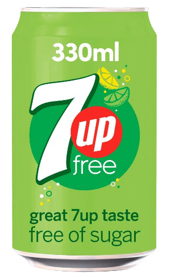 7UP ZERO - 330ML - 7UP