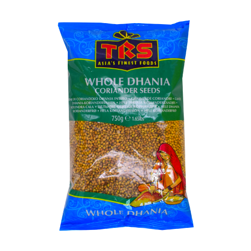 TRS WHOLE DHANIA CORIANDER SEEDS 750G