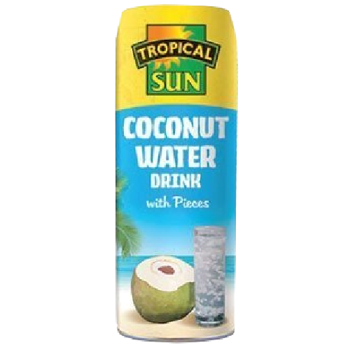 TROPICAL SUN COCONUT WATER DRINK WITH PIECES - 330ML