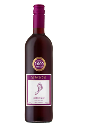 BAREFOOT JAMMY RED - 75CL