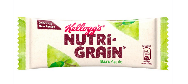 KELLOGGS NUTRIGRAIN APPLE - 37G