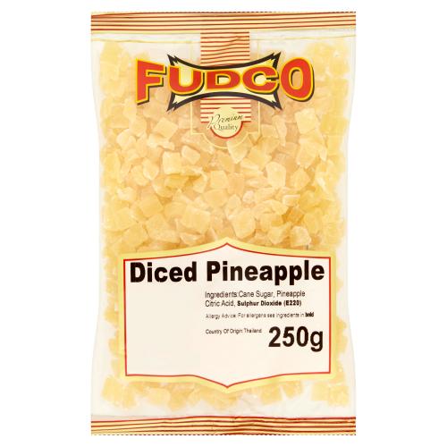 FUDCO DICED PINEAPPLE - 250G