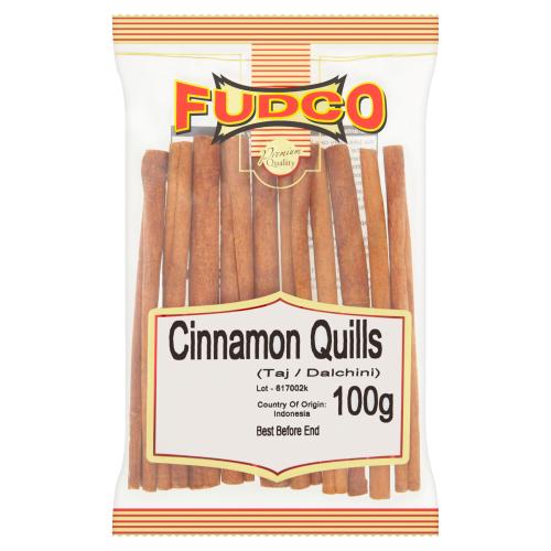 FUDCO CINNAMON QUILLS (TAJ / DALCHINI) - 100G