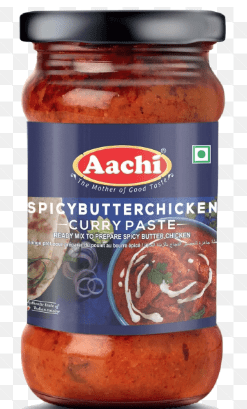 AACHI SPICY BUTTER CHICKEN CURRY PASTE - 375G - AACHI