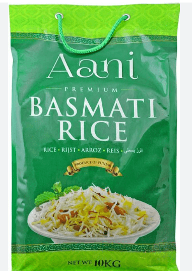 AANI BASMATI RICE - 10KG - AANI