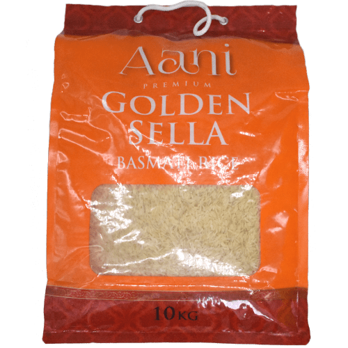 AANI GOLDEN SELLA BASMATI RICE - 10KG - AANI