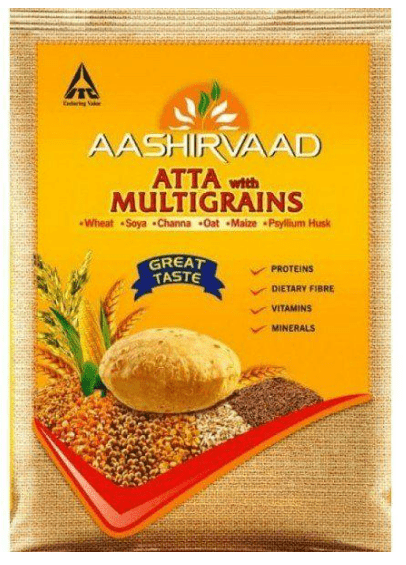 AASHIRVAAD ATTA WITH MULTIGRAINS - 10KG - AASHIRVAAD