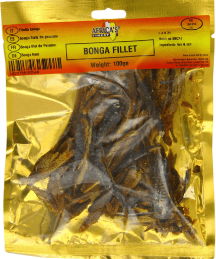 AFRICAN SEA BONGA FILLETS - 100G - AFRICAN SEA