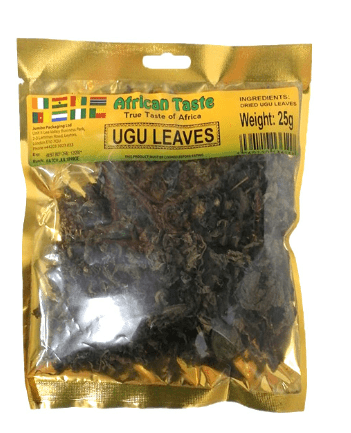 AFRICAN TASTE UGU LEAVES - 25G - AFRICAN TASTE