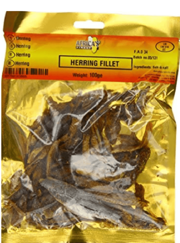 AFRICA'S FINEST HERRING FILLETS - 100G - AFRICA'S FINEST