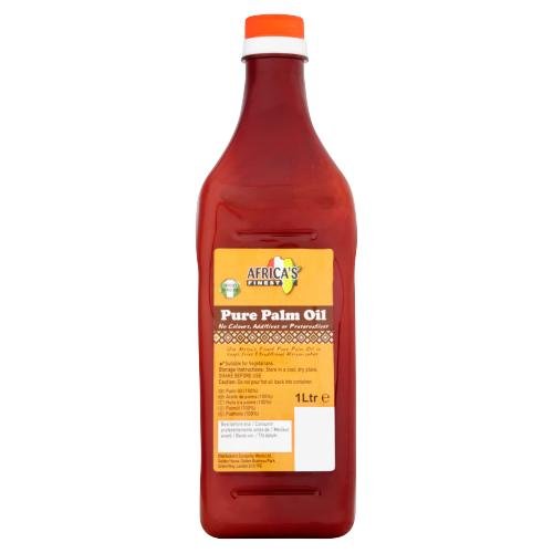 AFRICA'S FINEST PURE PALM OIL - 1L - AFRICA'S FINEST