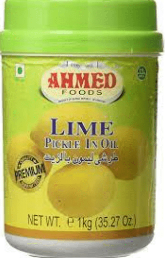 AHMED LIME PICKLE IN OIL - 1KG - AHMED FOODS