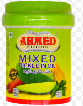 AHMED MIXED PICKLE IN OIL - 400G - AHMED FOODS