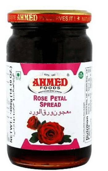 AHMED ROSE PETAL SPREAD - 400G - AHMED FOODS