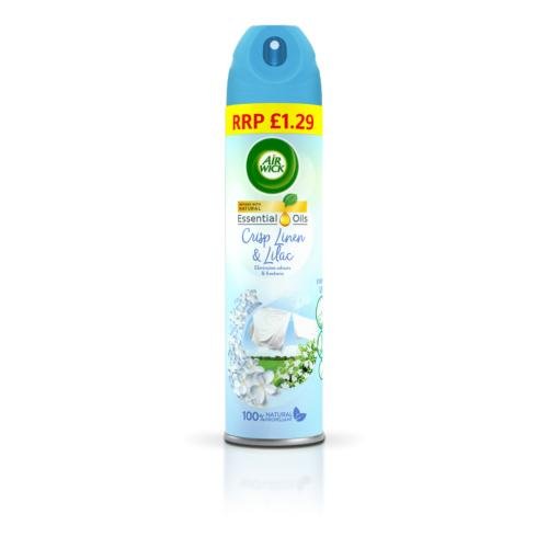 AIRWICK AEROSOL LINEN - 240ML - Branded