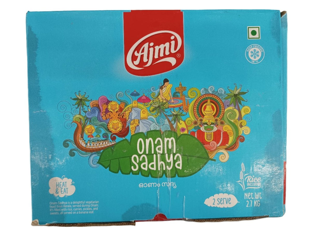 Ajmi Onam Sadhya 2 Serve 2.7 Kg - AJMI