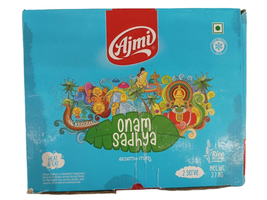 Ajmi Onam Sadhya 2 Serve 2.7 Kg - AJMI