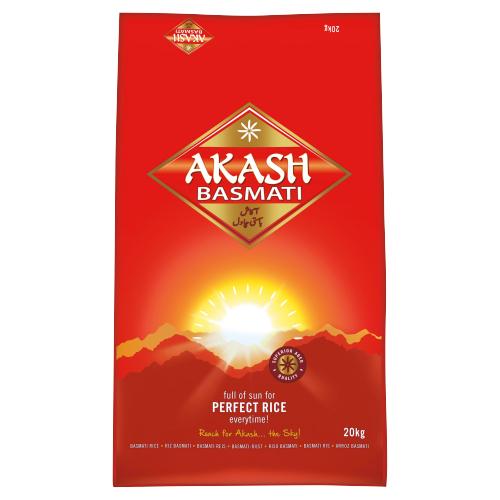 AKASH BASMATI RICE - 20KG - AKASH