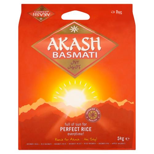 AKASH BASMATI RICE - 5KG - AKASH