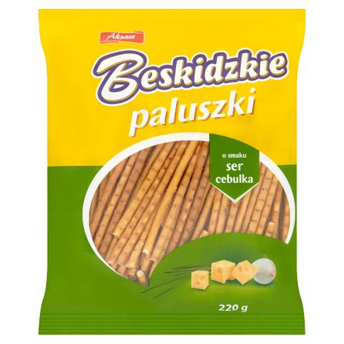 AKSAM CHEESE & ONION STICKS - 220G - AKSAM