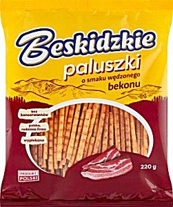 AKSAM PALUSZKI BEKON 220G - Branded