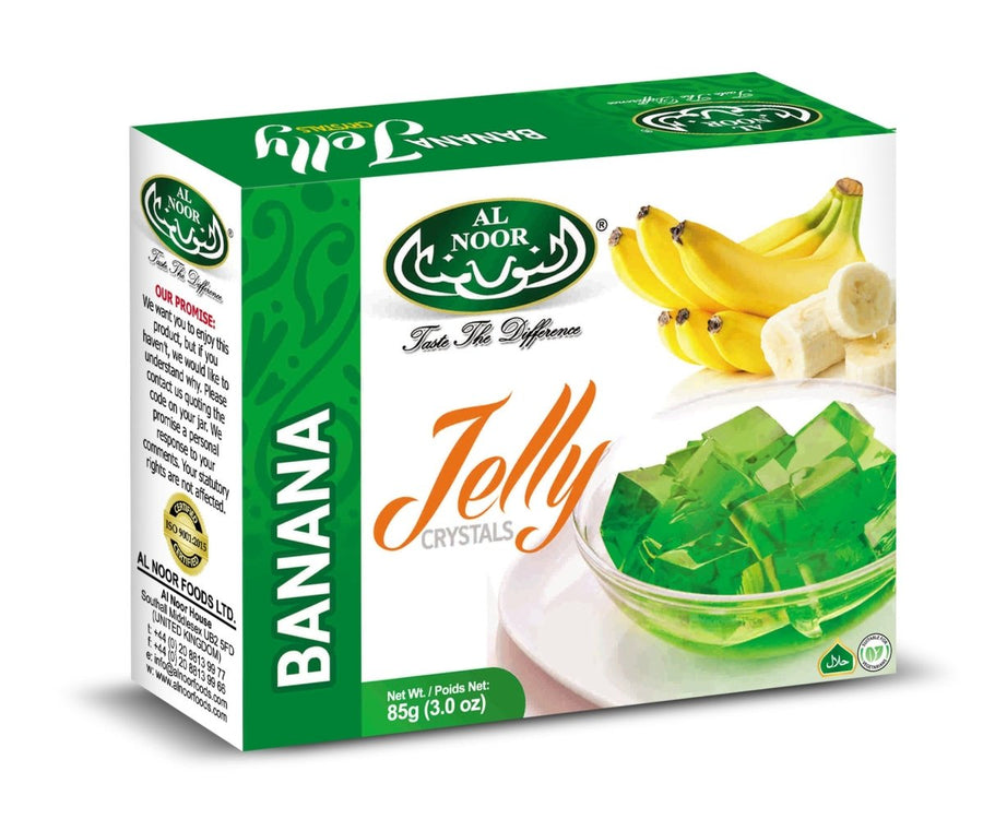 AL NOOR BANANA JELLY CRYSTALS - 90G - AL NOOR