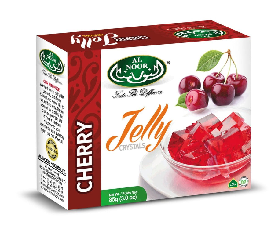 AL NOOR CHERRY JELLY CRYSTALS - 90G - AL NOOR