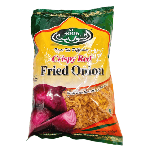 AL NOOR CRISPY RED FRIED ONION - 400G - AL NOOR