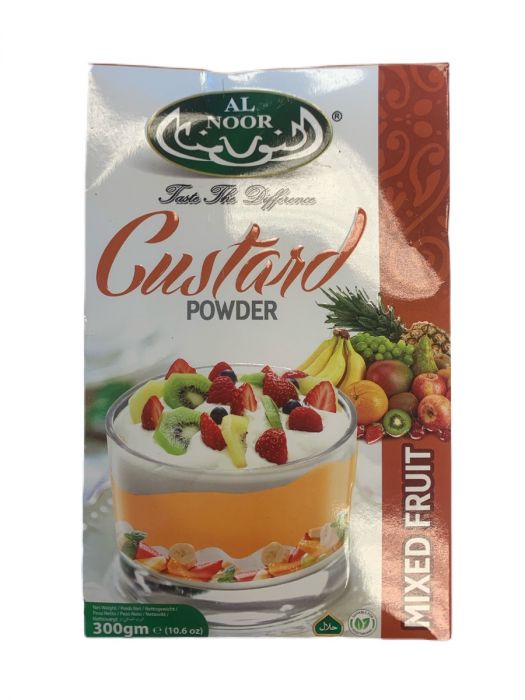 AL NOOR CUSTARD POWDER (MANGO FLAVOUR) - 300G - AL NOOR