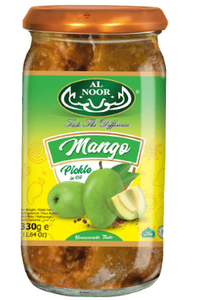 AL NOOR MANGO PICKLE IN OIL - 330G - AL NOOR