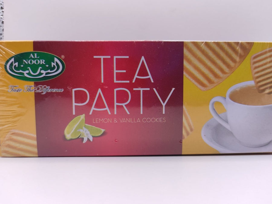 AL NOOR TEA PARTY BISCUT LEMON & VANILLA - 115G - AL NOOR