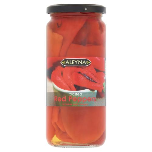 ALEYNA ROASTED RED PEPPERS - 480G - ALEYNA