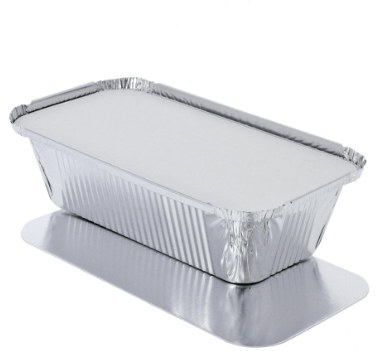 ALLI BHAVAN NO 6A ALUMINIUM CONTAINERS WITH LIDS - 10 PACK - ALLI BHAVAN