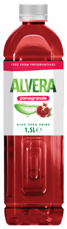 ALOE VERA DRINK ALVERA POMEGRANATE - 1.5L - AL VERA