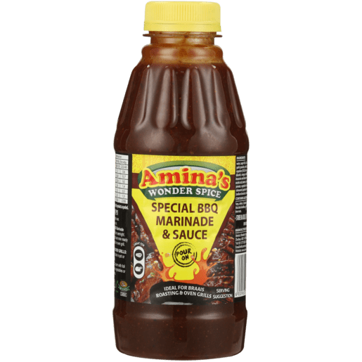 AMINA'S SPECIAL BBQ MARINADE - 500ML - AMINA'S