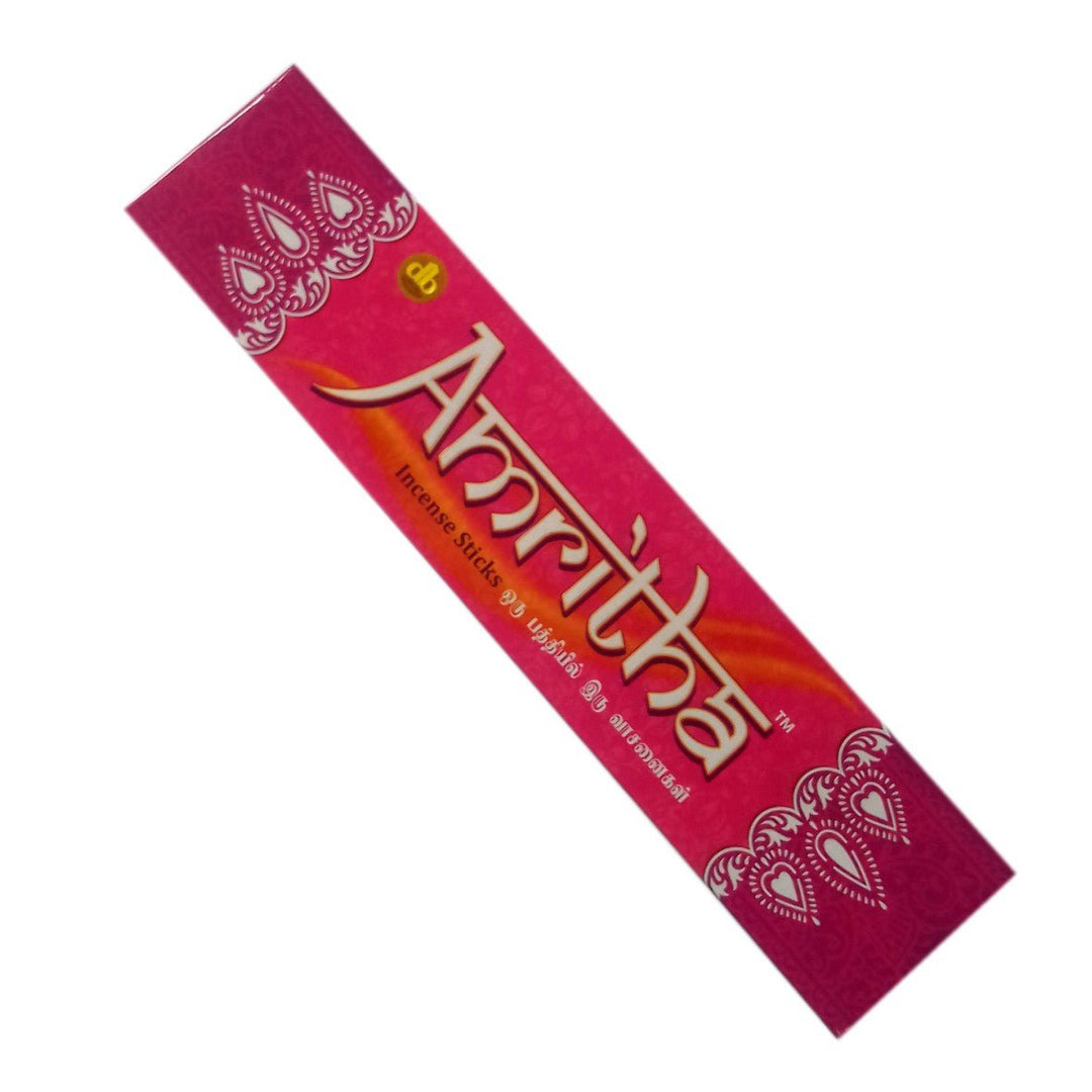 AMRITHA 2 IN 1 PINK INCENSE STICKS - 24 STICKS - AMRITHA