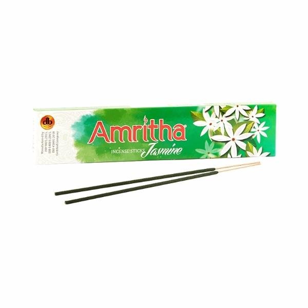 AMRITHA JASMINE INCENSE STICKS - 24 STICKS - AMRITHA