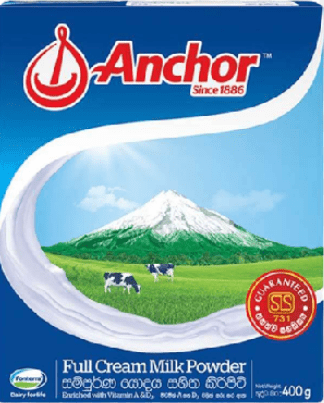 ANCHOR MILK POWDER - 400G - ANCHOR